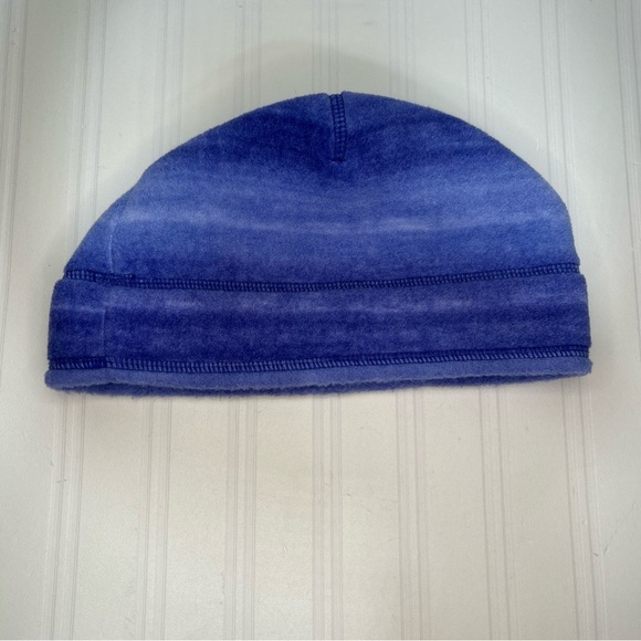 L.L Bean Unisex Boys Girls Purple Soft Warm Fleece Kids Large Winter Hat Beanie - Picture 2 of 9